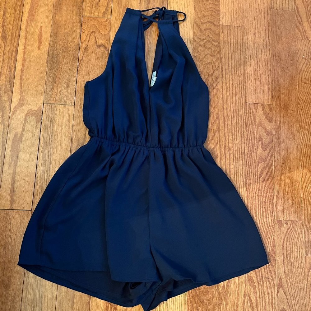 2/$20 Tobi Navy Romper